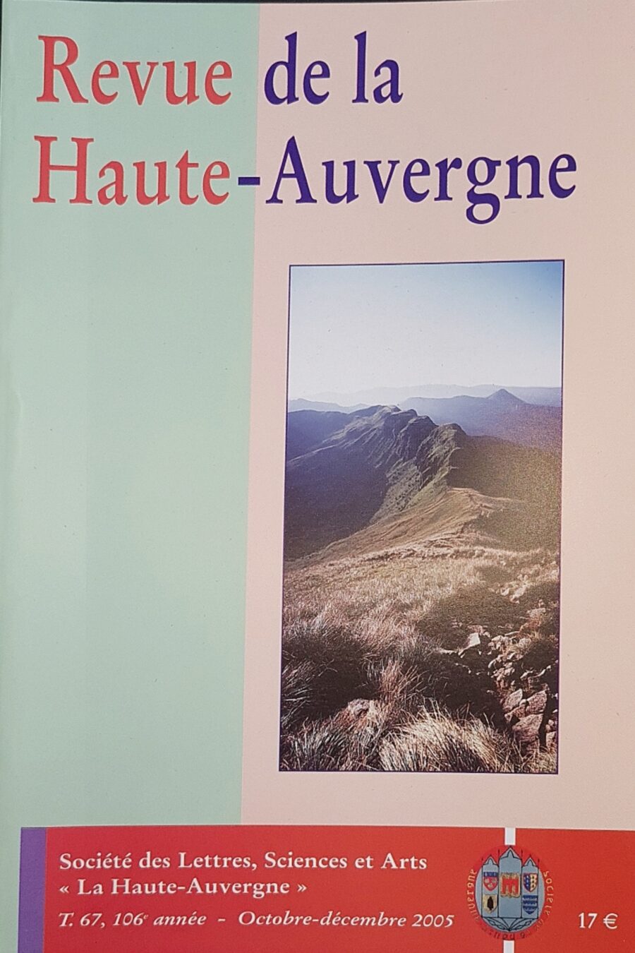 Revue de la Haute-Auvergne/2005/N°04/Apprentissage politique des campagnes cantaliennes